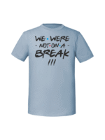 Męska koszulka  z nadrukiem – WE ARE NOT ON A BRAKE - obrazek 4