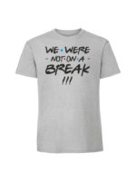 Męska koszulka  z nadrukiem – WE ARE NOT ON A BRAKE
