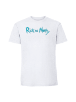 Męska koszulka  z nadrukiem – Rick_and_Morty_logo - obrazek 6
