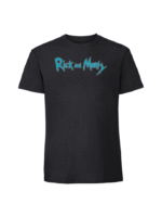 Męska koszulka  z nadrukiem – Rick_and_Morty_logo - obrazek 5