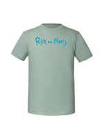 Męska koszulka  z nadrukiem – Rick_and_Morty_logo