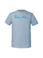 Męska koszulka  z nadrukiem – Rick_and_Morty_logo - obrazek 3