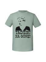 Męska koszulka  z nadrukiem – TADZIK NA GÓRĘ
