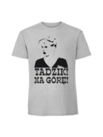 Męska koszulka  z nadrukiem – TADZIK NA GÓRĘ - obrazek 4