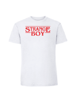 Męska koszulka  z nadrukiem – Strange Boy - obrazek 9