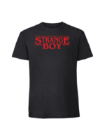 Męska koszulka  z nadrukiem – Strange Boy - obrazek 6