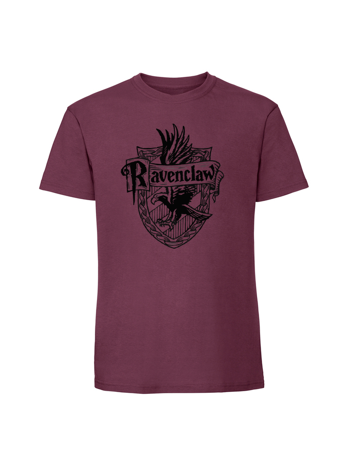 SE00128_burgundowa.png Męska koszulka z nadrukiem – RAVENCLAV HOGWART - obrazek 1