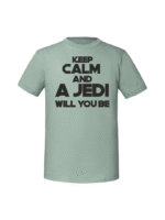 Męska koszulka  z nadrukiem – keep calm and a jedi - obrazek 7