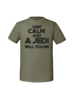 Męska koszulka  z nadrukiem – keep calm and a jedi - obrazek 6