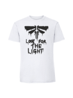 Męska koszulka  z nadrukiem – LOOK FOR THE LIGHT THE LAST OF US - obrazek 5