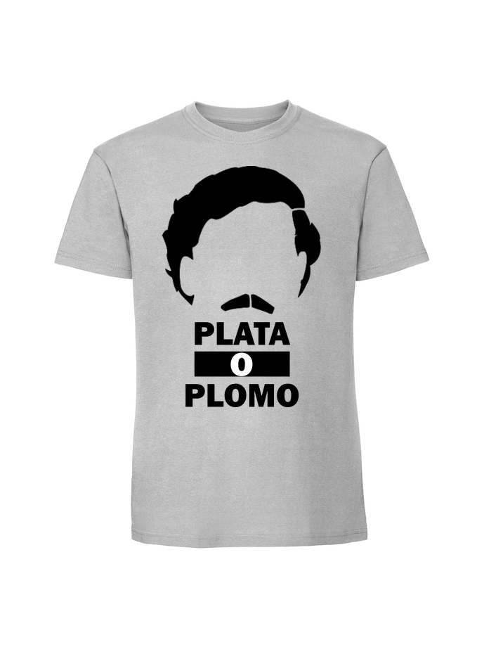 SE00142_pastelowy_szary.png Męska koszulka z nadrukiem – plata o plomo - obrazek 1