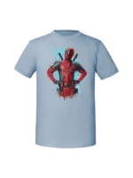 Męska koszulka  z nadrukiem – deadpool vintage