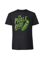 Męska koszulka  z nadrukiem – i am a pickle rick - obrazek 9
