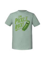 Męska koszulka  z nadrukiem – i am a pickle rick