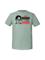 Męska koszulka  z nadrukiem – Dwight is my valentine - obrazek 4