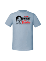 Męska koszulka  z nadrukiem – Dwight is my valentine - obrazek 6