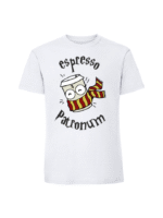 Męska koszulka  z nadrukiem – espresso patronum - obrazek 5