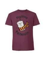 Męska koszulka  z nadrukiem – espresso patronum - obrazek 3