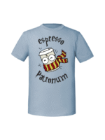 Męska koszulka  z nadrukiem – espresso patronum - obrazek 4
