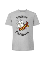 Męska koszulka  z nadrukiem – espresso patronum - obrazek 6