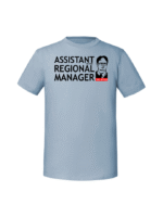 Męska koszulka  z nadrukiem – assistant regional manager