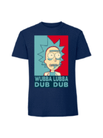 Męska koszulka  z nadrukiem – WUBBA LUBBA RICK - obrazek 7