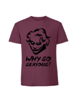 Męska koszulka  z nadrukiem – Why so serious
