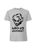 Męska koszulka  z nadrukiem – Why so serious - obrazek 7