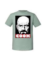 Męska koszulka  z nadrukiem – COOK v1