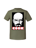 Męska koszulka  z nadrukiem – COOK v1 - obrazek 8