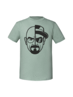 Męska koszulka  z nadrukiem – heisenberg breaking bad twarz - obrazek 5