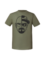 Męska koszulka  z nadrukiem – heisenberg breaking bad twarz - obrazek 6