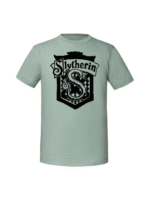 Męska koszulka  z nadrukiem – SLYTHERIN HOGWART - obrazek 3