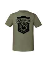 Męska koszulka  z nadrukiem – SLYTHERIN HOGWART
