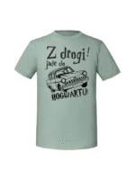 Męska koszulka  z nadrukiem – z drogi jadę do hogwartu - obrazek 7