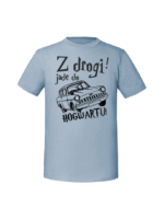 Męska koszulka  z nadrukiem – z drogi jadę do hogwartu - obrazek 5