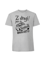 Męska koszulka  z nadrukiem – z drogi jadę do hogwartu - obrazek 4