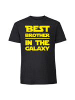 Męska koszulka  z nadrukiem – Best brother in the galaxy - obrazek 6