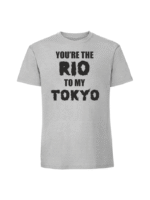 Męska koszulka  z nadrukiem – You_re the Rio to my Tokyo - obrazek 6