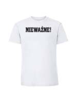Męska koszulka  z nadrukiem – Nieważne - obrazek 7