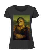Damska koszulka  z nadrukiem – Mona Lisa Star Wars - obrazek 4