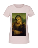 Damska koszulka  z nadrukiem – Mona Lisa Star Wars - obrazek 5