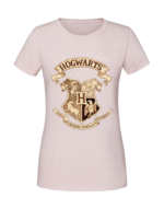 Damska koszulka  z nadrukiem – hogwart herb szkoły RETRO - obrazek 4