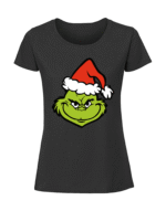 Damska koszulka  z nadrukiem – grinch - obrazek 4