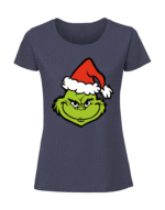 Damska koszulka  z nadrukiem – grinch - obrazek 5