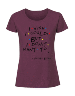 Damska koszulka  z nadrukiem – I WISH I COULD FRIENDS