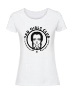 Damska koszulka  z nadrukiem – sad girls club - obrazek 5