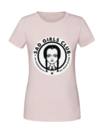 Damska koszulka  z nadrukiem – sad girls club