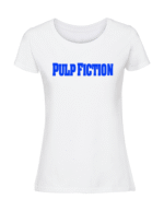 Damska koszulka  z nadrukiem – Pulp-fiction-movie-logo - obrazek 4