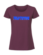 Damska koszulka  z nadrukiem – Pulp-fiction-movie-logo - obrazek 6